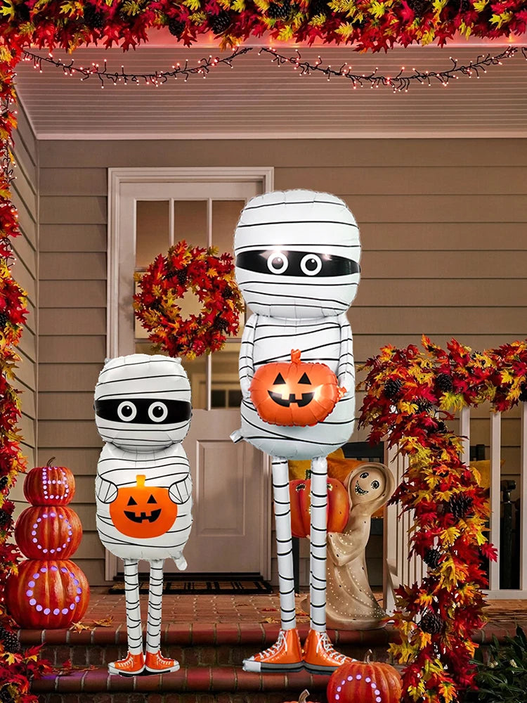BooBlast™ – Mummy & Pumpkin Halloween Party Balloon Decoration
