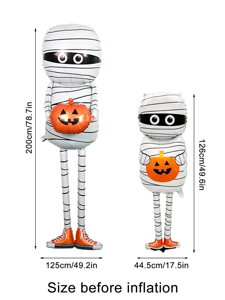 BooBlast™ – Mummy & Pumpkin Halloween Party Balloon Decoration