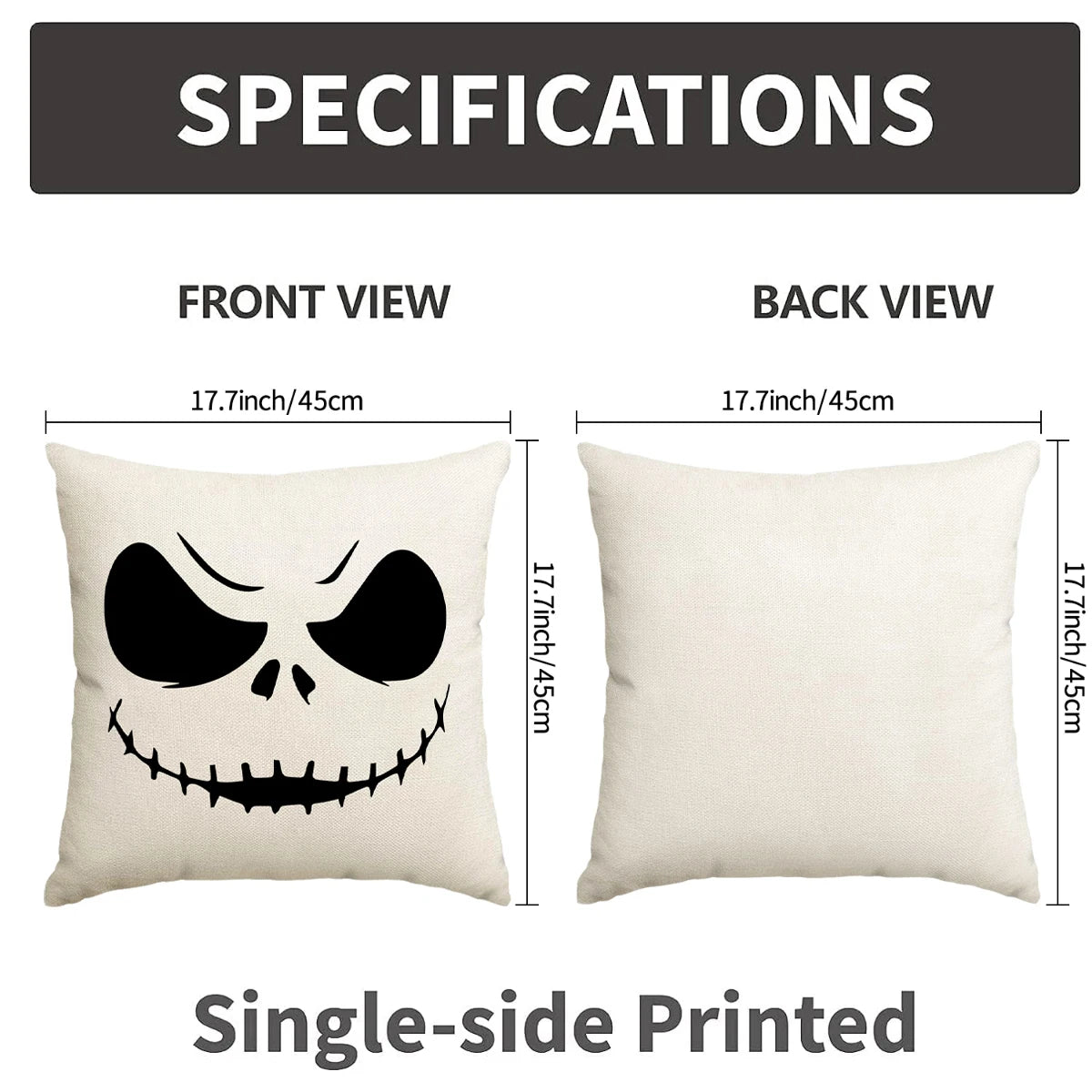 SpookCushion™ – Halloween Pillow Covers for Sofa & Home Décor