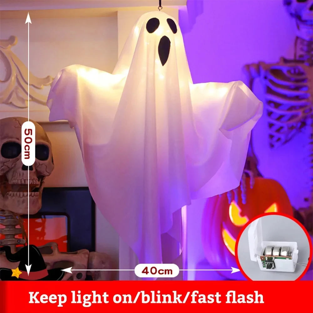 GhostFlare™ – 6 Pack LED Pumpkin & Skull Candle Lights for Halloween Decor