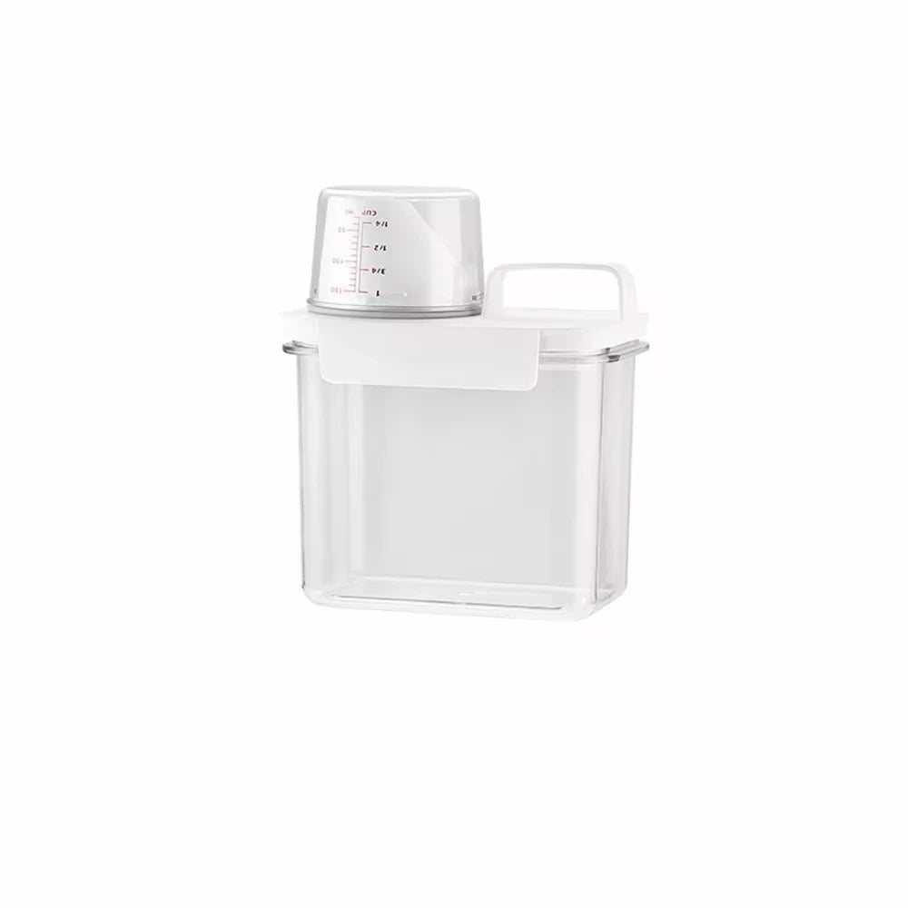 ClearTidy™ – Washing Powder & Liquid Detergent Dispenser with Lid