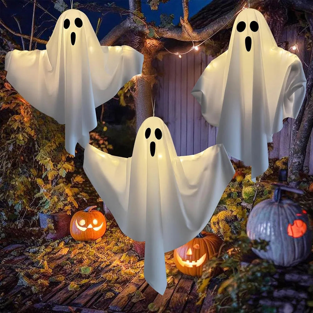GhostFlare™ – 6 Pack LED Pumpkin & Skull Candle Lights for Halloween Decor