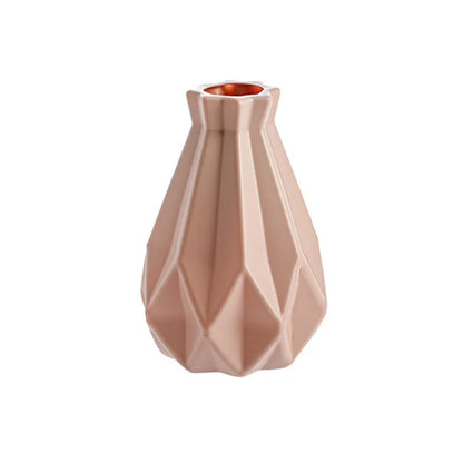 Rustic Ceramic Vase Set for Modern Farmhouse Décor