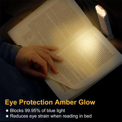 PageBeam™ – Portable Clip-On Reading Light & Bookmark Lamp