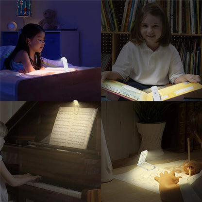 PageBeam™ – Portable Clip-On Reading Light & Bookmark Lamp