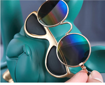 RegalBulldog™ – Decorative Dog Statue for Home & Office Interiors