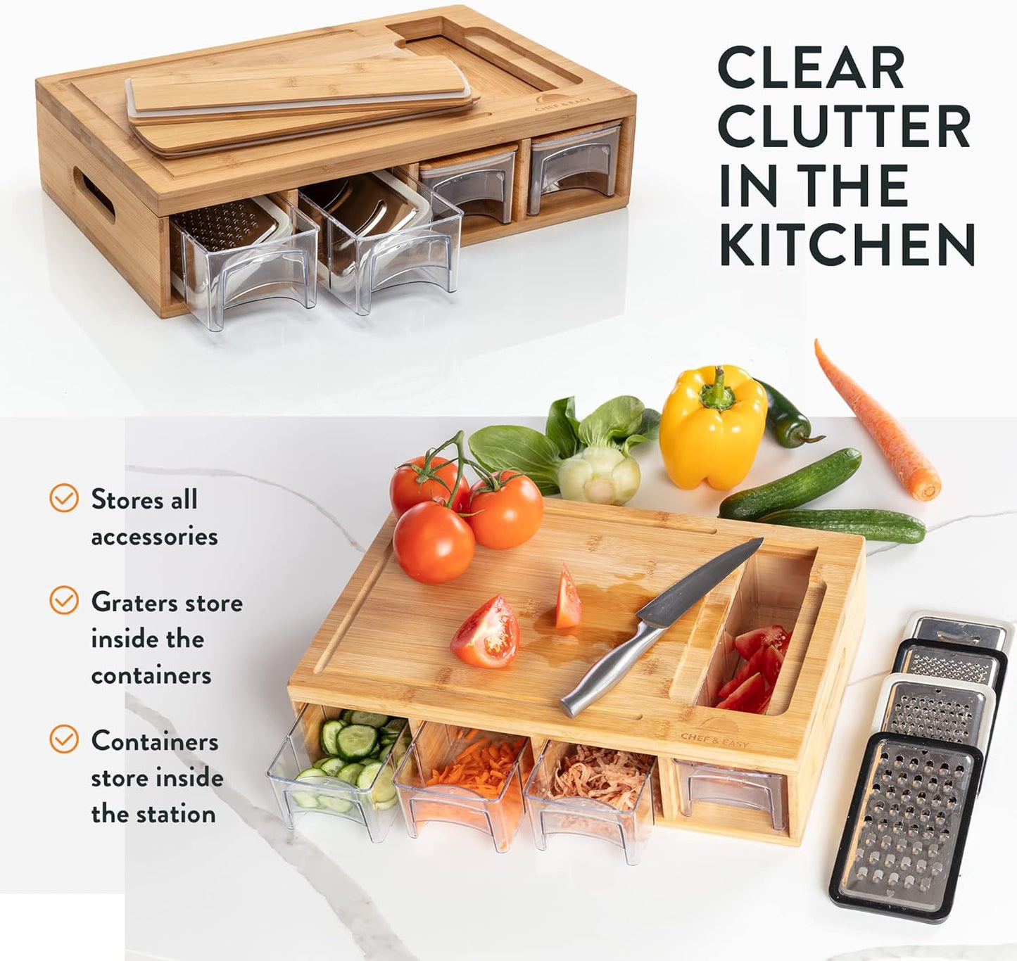 ModernCut™ All-in-One Prep Board