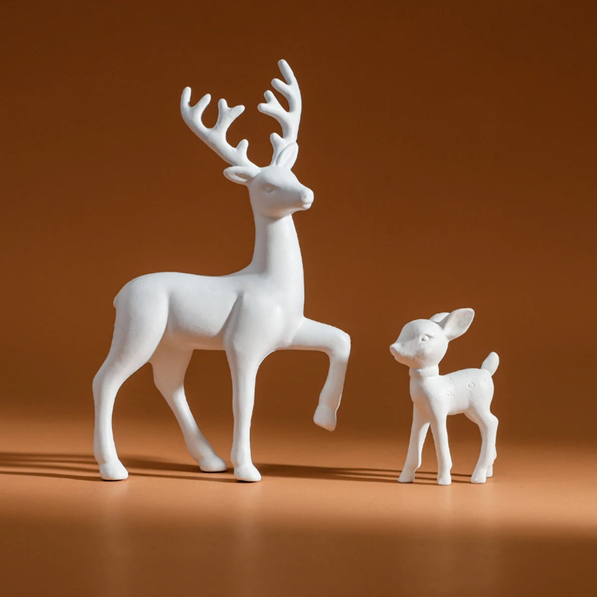 AureliaFawn – Mother & Baby Deer Sculpture Set