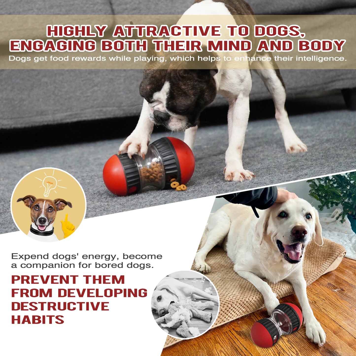 BrainyBites – Slow Feeder Puzzle Toy for Dogs & Cats