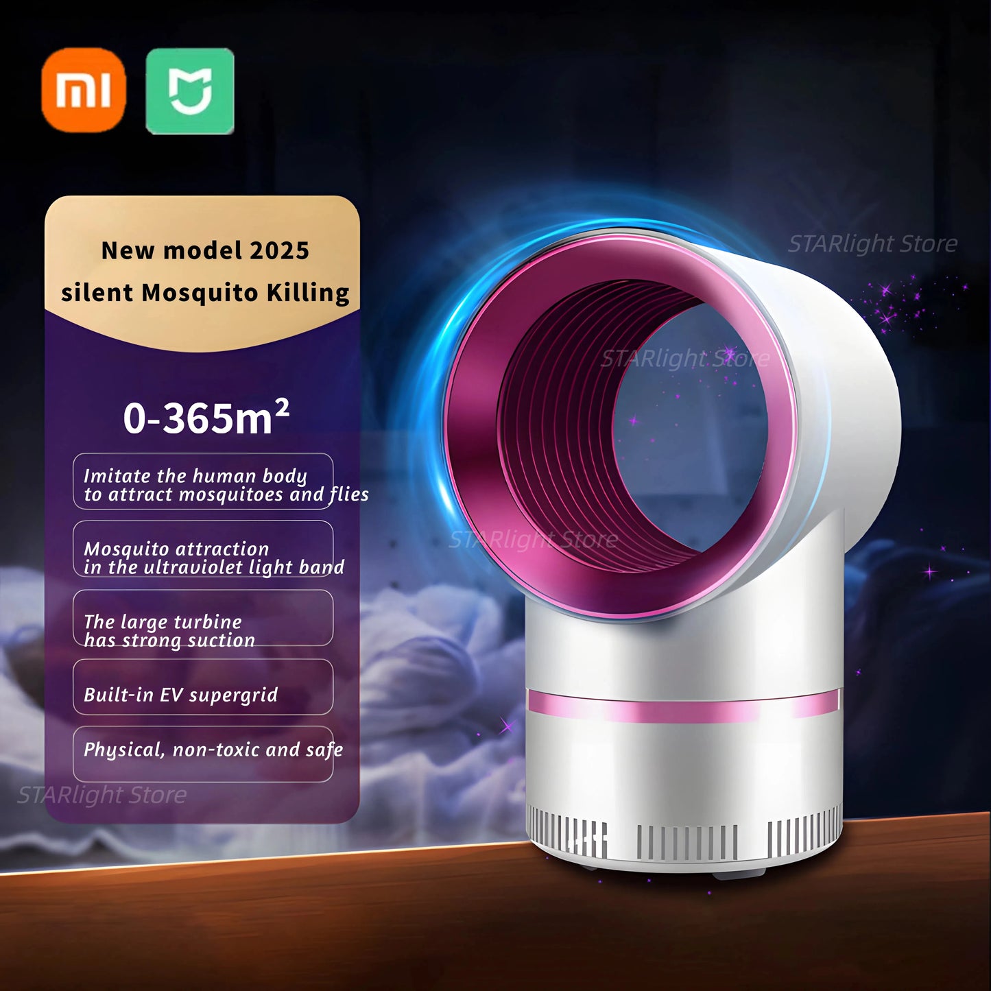 InsectiLite™ – Smart Mosquito Killer Lamp for Bedrooms & Living Spaces