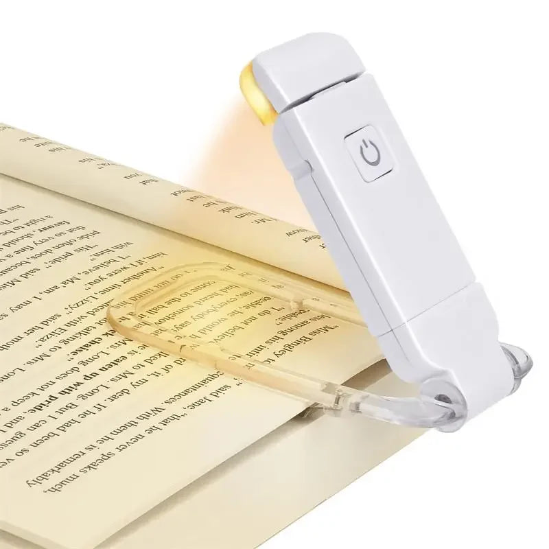 PageBeam™ – Portable Clip-On Reading Light & Bookmark Lamp