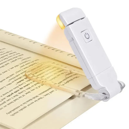 PageBeam™ – Portable Clip-On Reading Light & Bookmark Lamp