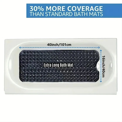 AquaShield™ – Anti-Slip Shower Mat with Suction Cups