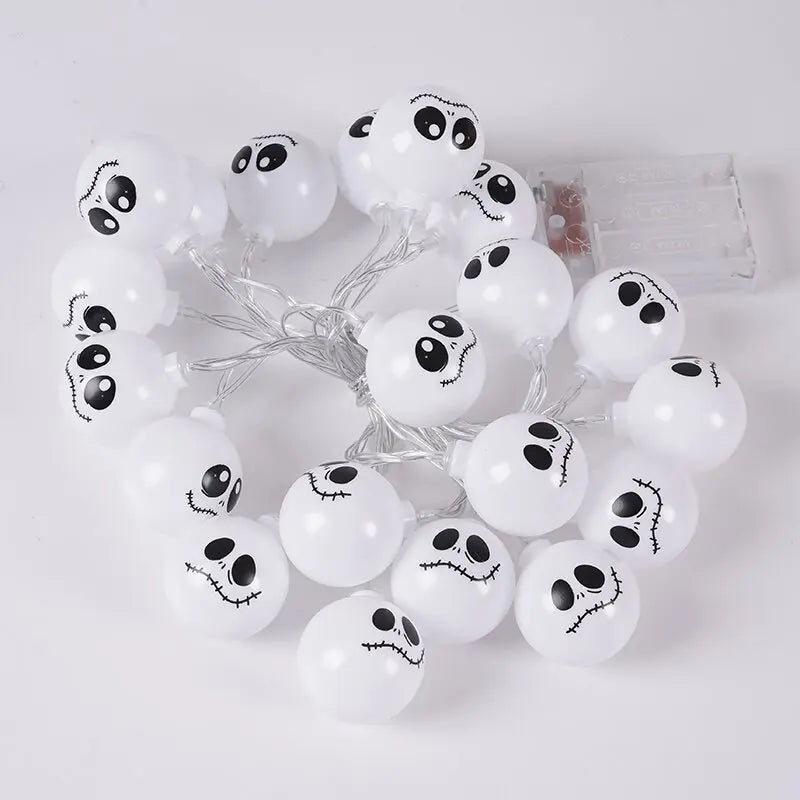 PhantomTwinkle™ – 6m Halloween LED Ghost Lights for Indoor Decoration