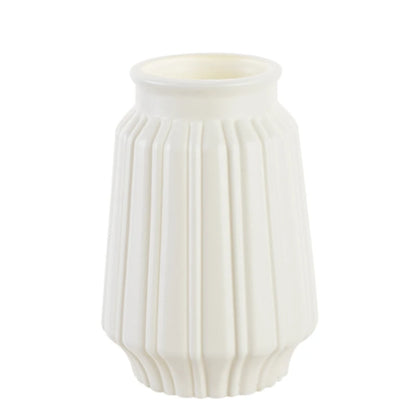 Rustic Ceramic Vase Set for Modern Farmhouse Décor