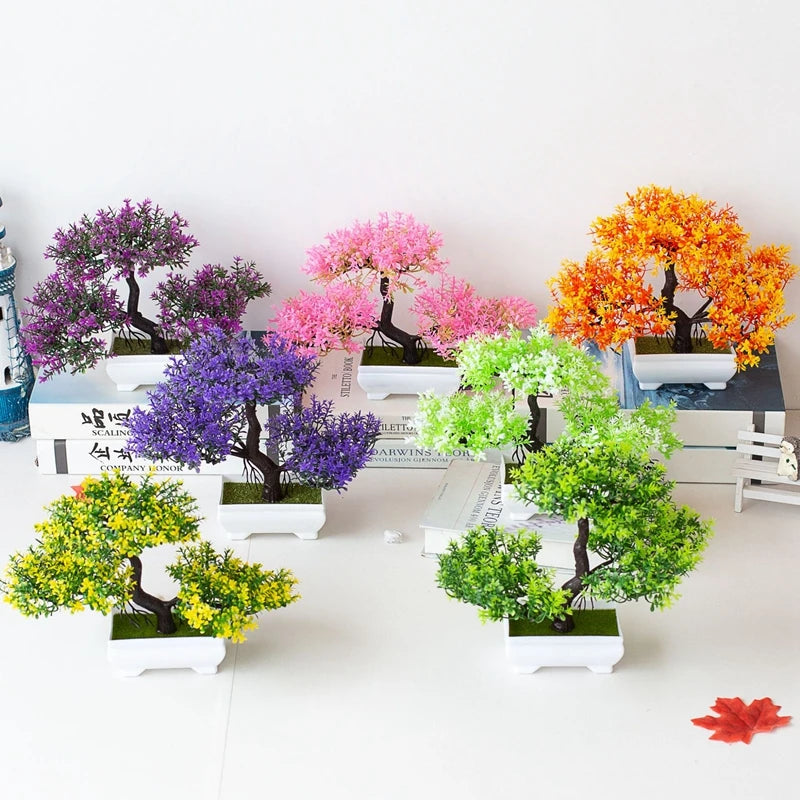 TranquilTree™ – Lifelike Artificial Bonsai in Pot for Home & Office Décor