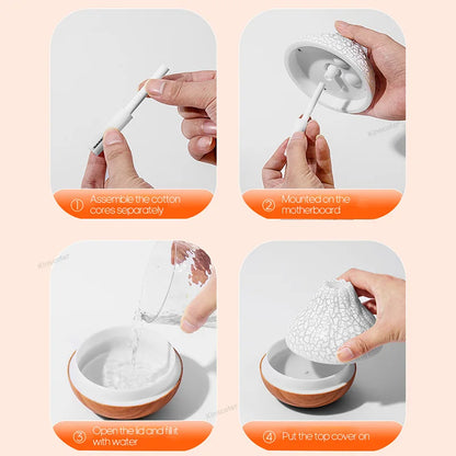 Desktop Volcano Air Humidifier with LED Mood Lights