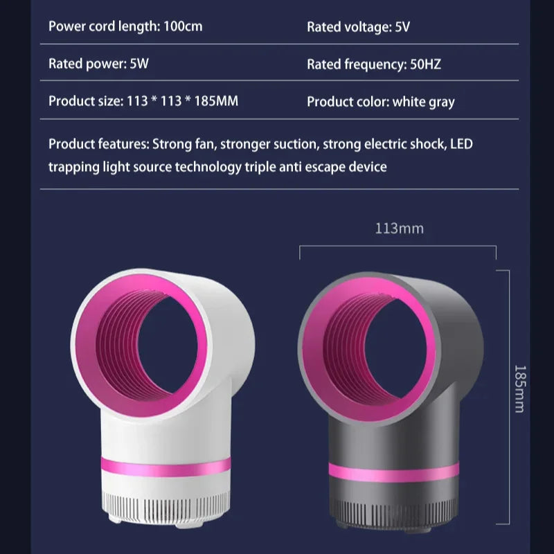 InsectiLite™ – Smart Mosquito Killer Lamp for Bedrooms & Living Spaces