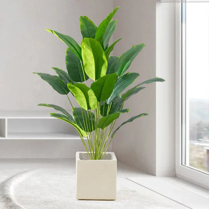 Decorative Artificial Tropical Leaves with Realistic Texture