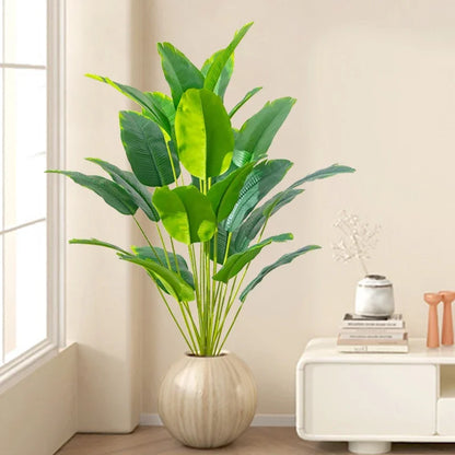 Decorative Artificial Tropical Leaves with Realistic Texture
