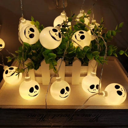 PhantomTwinkle™ – 6m Halloween LED Ghost Lights for Indoor Decoration
