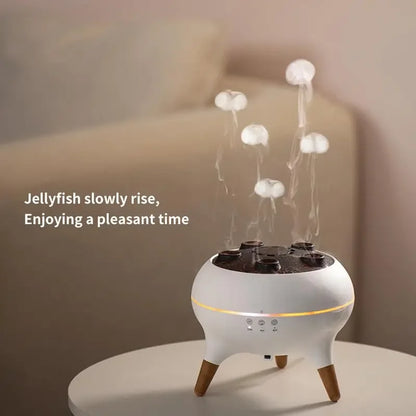 AquaLume™ – Jellyfish Air Humidifier with Aromatherapy & Remote Control