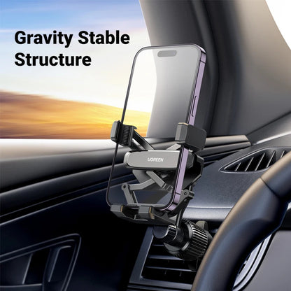 AutoCradle™ – 360° Gravity Phone Stand for Air Vent (All Smartphones)