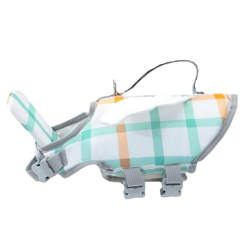 FloatyPaws™ – Cute Bee Dog Life Jacket & Swimming Costume