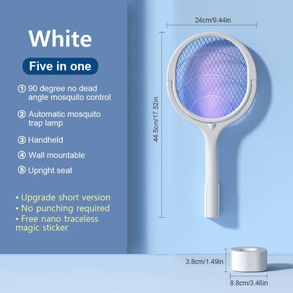 Insectra™ 3500V – 5-in-1 Rechargeable Fly & Mosquito Killer Lamp