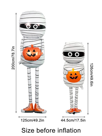 BooBlast™ – Mummy & Pumpkin Halloween Party Balloon Decoration
