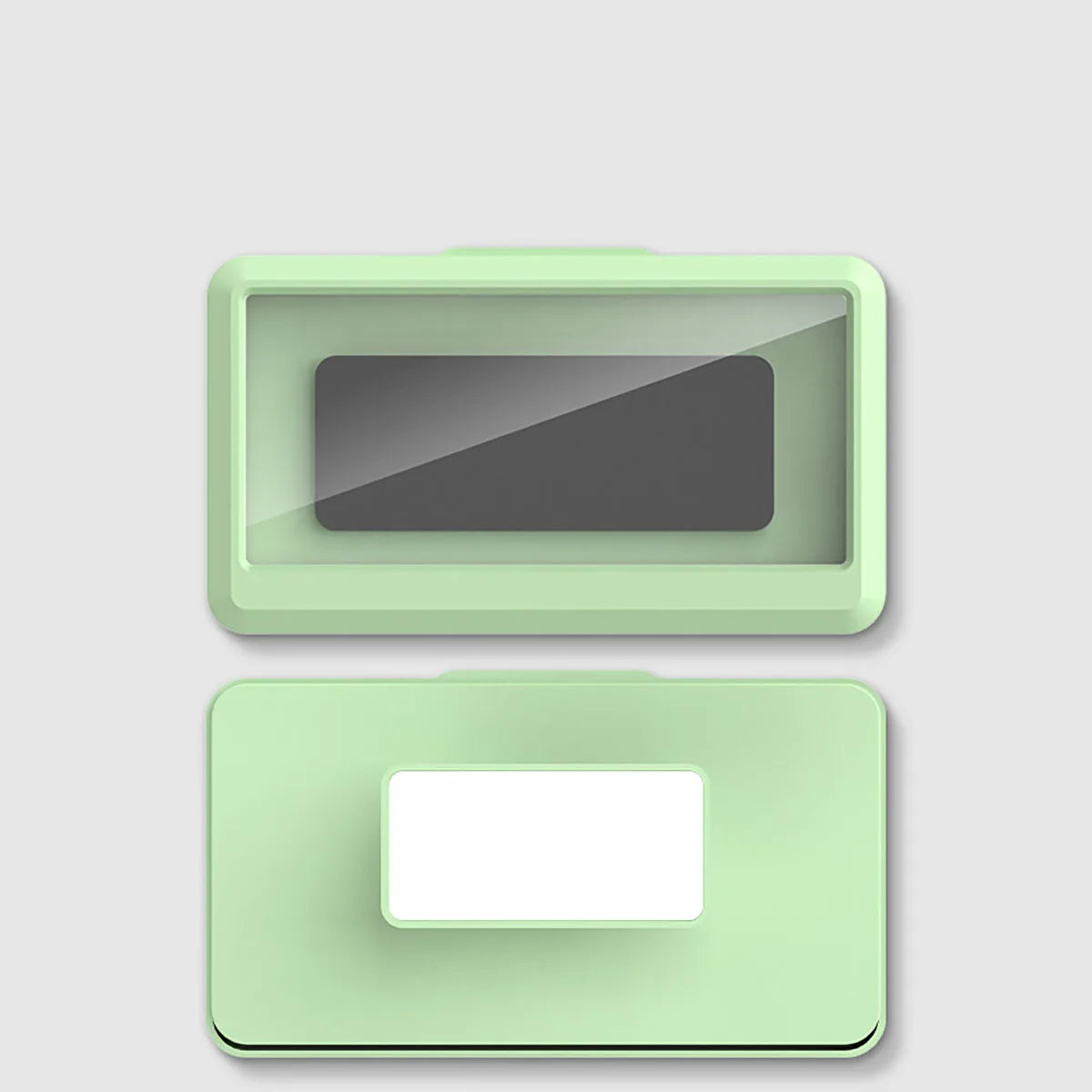 HydroView™ – Self-Adhesive Bathroom Phone Holder with Clear Touch Screen