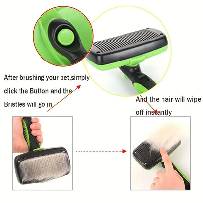ShedAway™ – Automatic Grooming Comb for Dogs & Cats