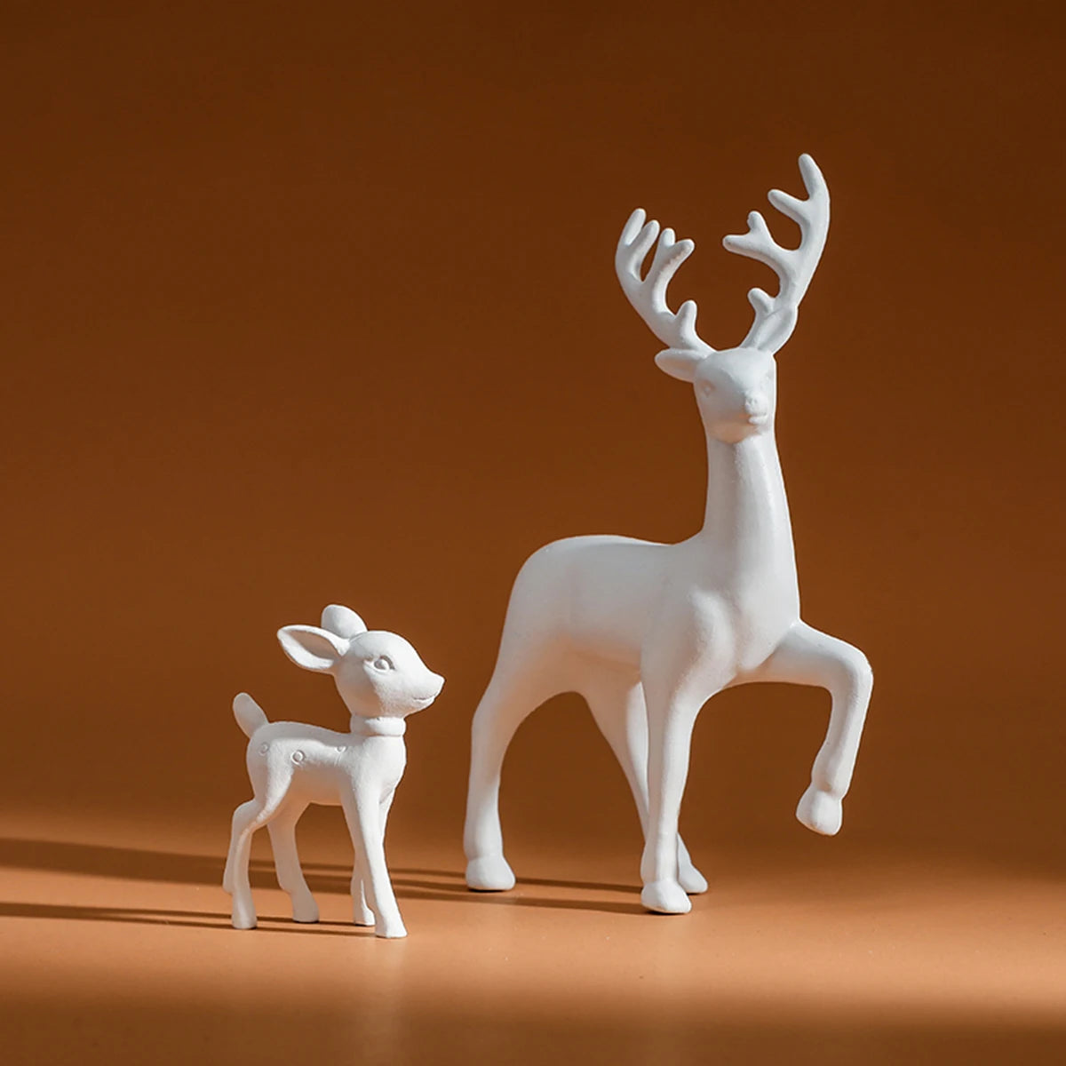 AureliaFawn – Mother & Baby Deer Sculpture Set