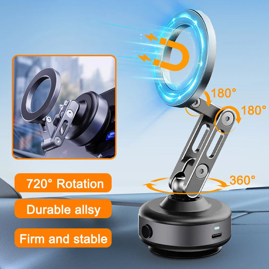 FlexiGrip™ Pro – X93 Magnetic Phone Holder for Car, Kitchen & Gym Use