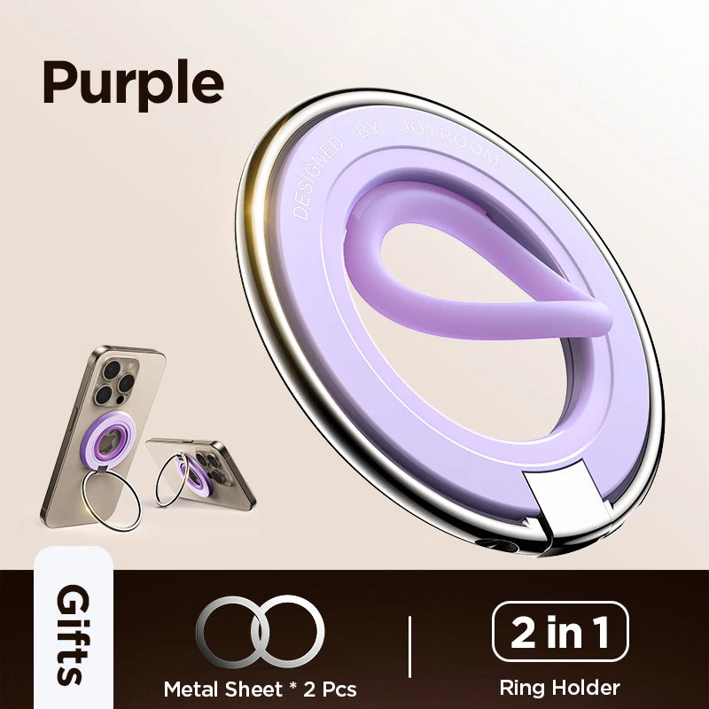MagniLoop™ – Silicone Ring Grip & Kickstand for MagSafe Phones