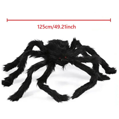 CreepyCrawl™ – Giant Halloween Spider Decoration for Indoor & Outdoor
