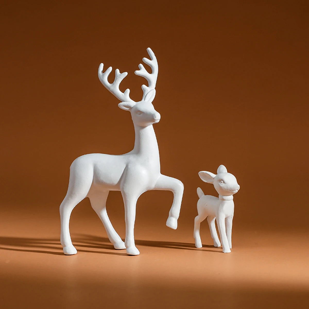 AureliaFawn – Mother & Baby Deer Sculpture Set