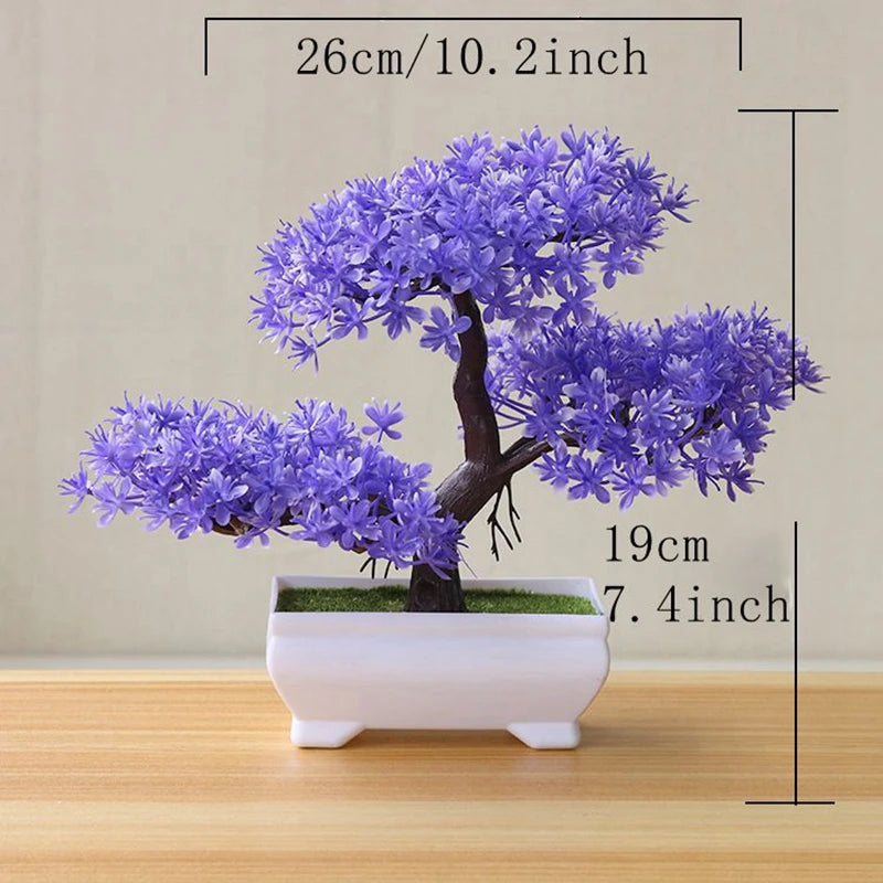 TranquilTree™ – Lifelike Artificial Bonsai in Pot for Home & Office Décor