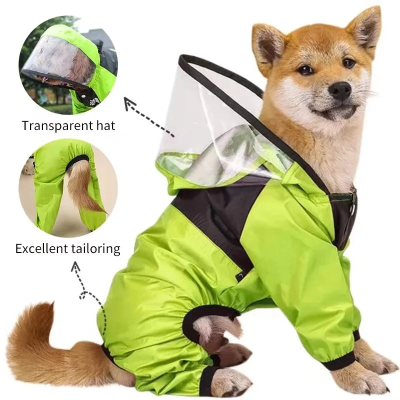 RainRover™ – Waterproof Dog Raincoat & Windbreaker