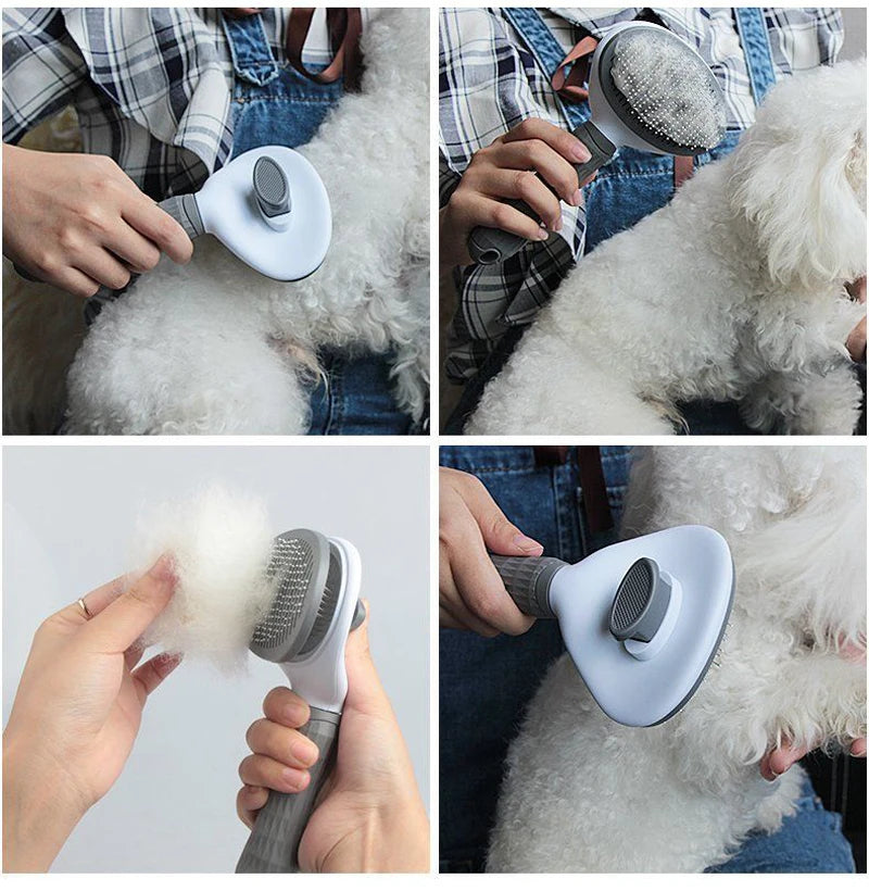 PawLuxe™ GroomPro – Pet Hair Remover & Deshedding Brush for Dogs & Cats