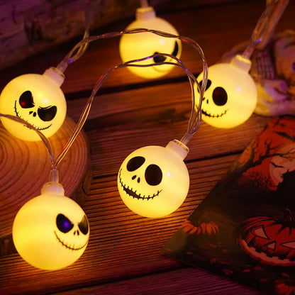 PhantomTwinkle™ – 6m Halloween LED Ghost Lights for Indoor Decoration