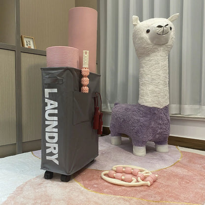 FlexiTote™ – Multifunctional Laundry & Storage Basket with Wheels