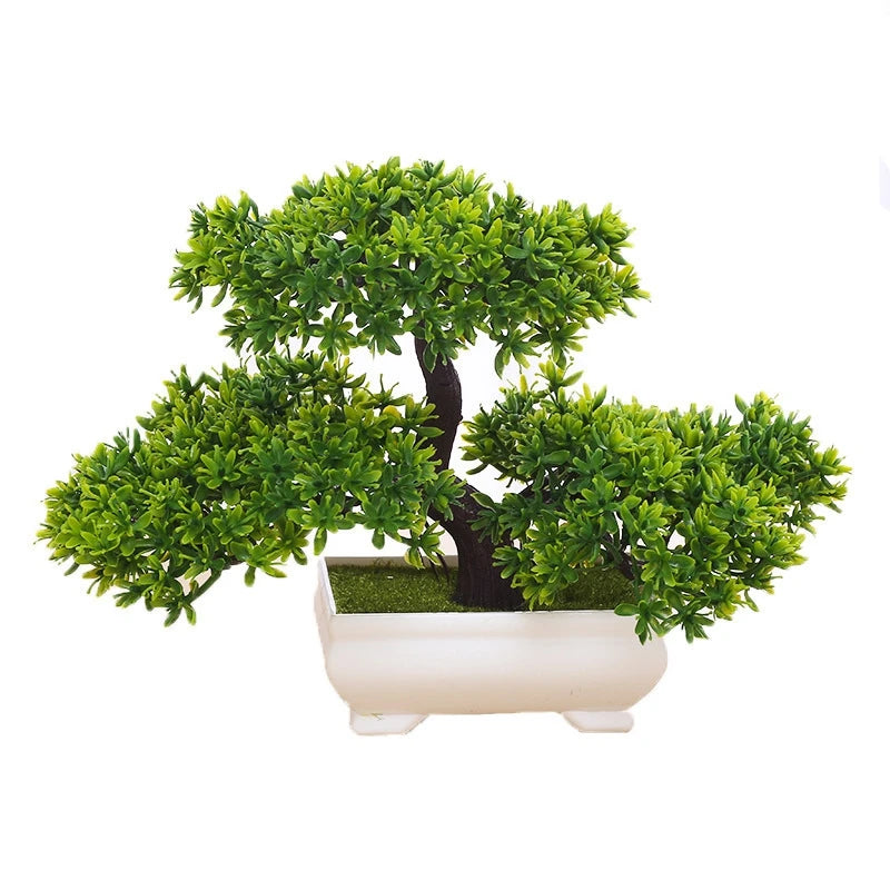 TranquilTree™ – Lifelike Artificial Bonsai in Pot for Home & Office Décor