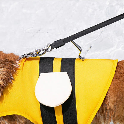 FloatyPaws™ – Cute Bee Dog Life Jacket & Swimming Costume