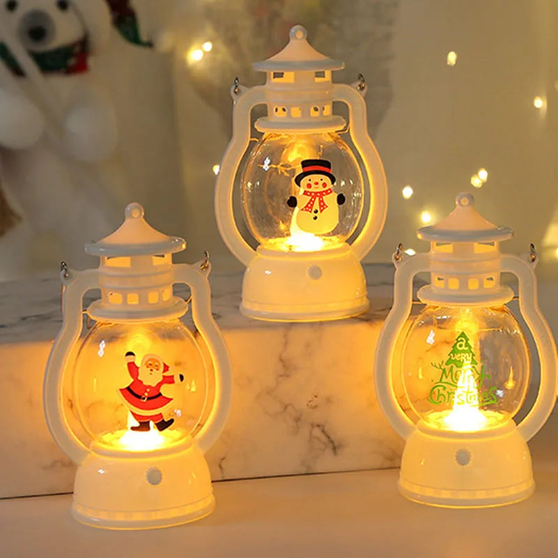 SantaGlow – Portable LED Christmas Lantern