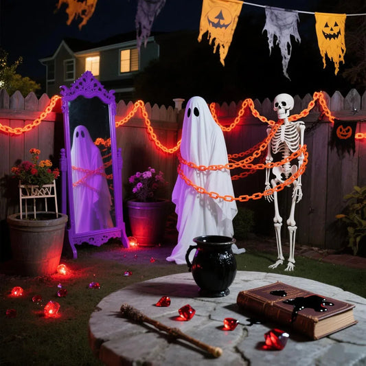 FrightLink™ – Halloween Decorative Light Chain for Spooky Yards & Parties