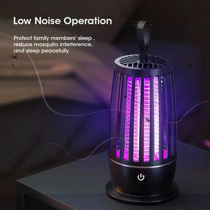 NoBite™ – Portable Rechargeable Mosquito Zapper Lamp for Indoors & Garden