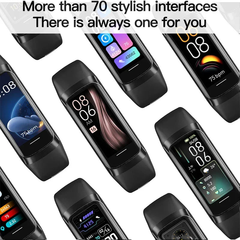 CoreTrack™ – Unisex AMOLED Smart Band for Sport & Wellness
