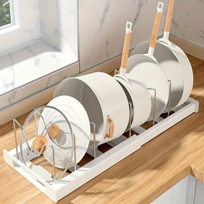 SpaceCraft™ – Multi-Purpose Expandable Pot & Pan Storage Rack