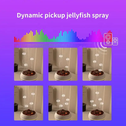 AquaLume™ – Jellyfish Air Humidifier with Aromatherapy & Remote Control